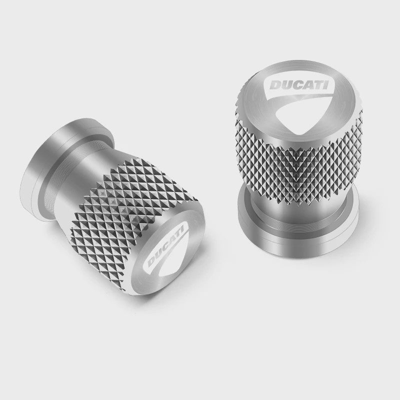 Aluminium Ventieldopjes Set voor Ducati Motorfietsen - Diverse Kleuren