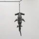 Flexibele Hamerhaai Sleutelhanger - 3D Verstelbare Haai Decoratie