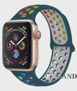 Ademende Sportband voor Apple Watch (38-49mm) - Comfortabele Vervangingsband