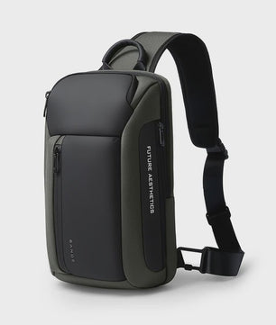 Bange Waterdichte Heren Borsttas - Crossbody Schoudertas met Grote Capaciteit