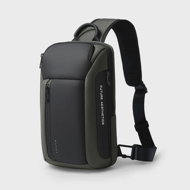 Bange Waterdichte Heren Borsttas - Crossbody Schoudertas met Grote Capaciteit