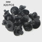 20x Kunststof Push Clips voor Motor Kuipdelen - 6mm, 7mm, 8mm