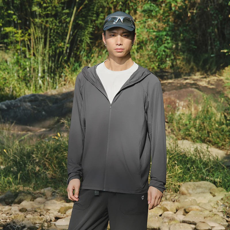 Semir Heren UV Bescherming Jas met Capuchon - Ademend & Comfortabel Zomer Outdoor Jack