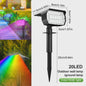 Solar Tuinspots LED (72/68) - IP65 Waterdicht, 3 Modi, Buitenverlichting