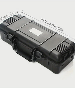 Schokbestendige Opbergkoffer met Schuim - Veilig Transport voor Camera's, Instrumenten & Gereedschap