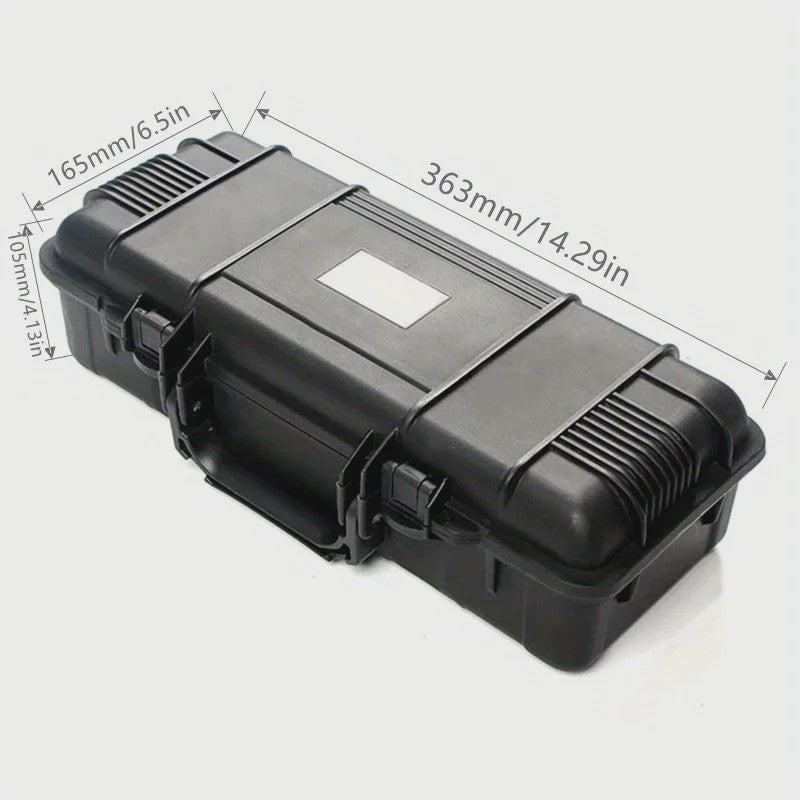 Schokbestendige Opbergkoffer met Schuim - Veilig Transport voor Camera's, Instrumenten & Gereedschap