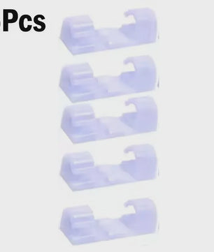 Zelfklevende Kabel Clips Organizer - Set van 20 Stuks voor Thuis, Kantoor & Auto