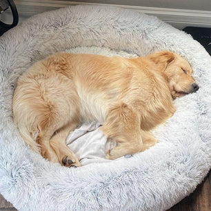 Fluffy Ondersteunend Hondenbed - Donut