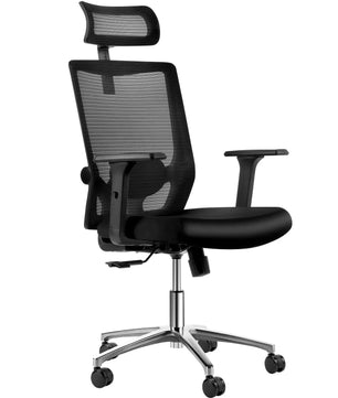 Sedia Home Comfort Ergonomische bureaustoel - zwart