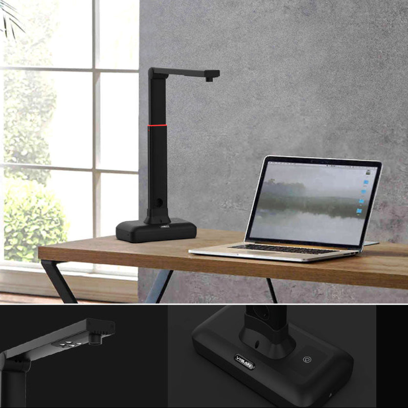 Grootformaat Documentenscanner A2/A3 – 23MP Hoge Resolutie met OCR en Automatische Pagina-Afvlakking