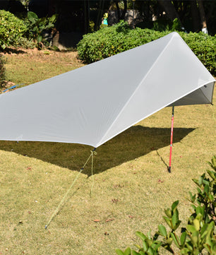 Ultralicht Waterdicht Tarp 15D Siliconen Nylon – Compacte Regenvlieg en Outdoor Luifel voor Camping en Backpacken