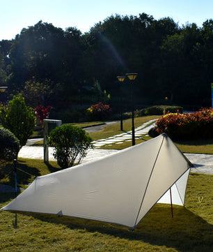Ultralicht Waterdicht Tarp 15D Siliconen Nylon – Compacte Regenvlieg en Outdoor Luifel voor Camping en Backpacken