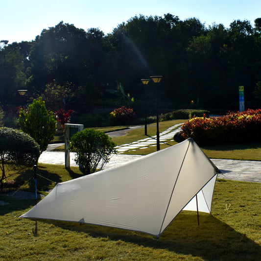 Ultralicht Waterdicht Tarp 15D Siliconen Nylon – Compacte Regenvlieg en Outdoor Luifel voor Camping en Backpacken