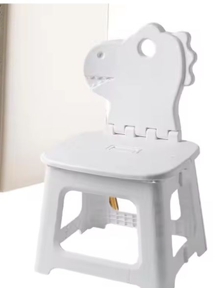 Opvouwbare Kinderkruk met Rugleuning – Dierenontwerp & Handgreep