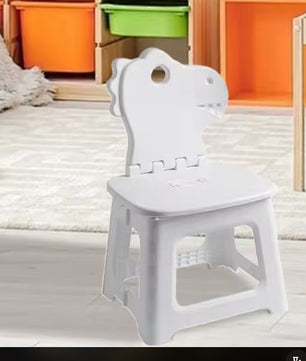 Opvouwbare Kinderkruk met Rugleuning – Dierenontwerp & Handgreep