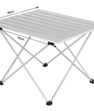 Opvouwbare Aluminium Campingtafel – Lichtgewicht Tuintafel met Draagtas