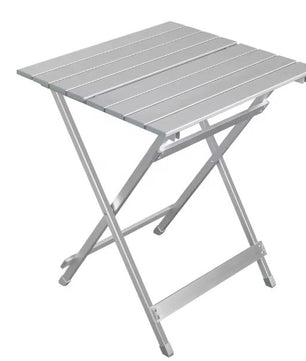 Opvouwbare Aluminium Campingtafel – Lichtgewicht & Draagbare Bijzettafel voor Buiten