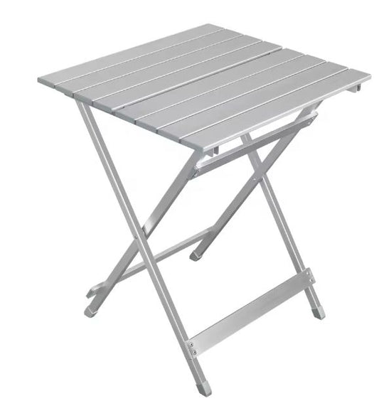Opvouwbare Aluminium Campingtafel – Lichtgewicht & Draagbare Bijzettafel voor Buiten