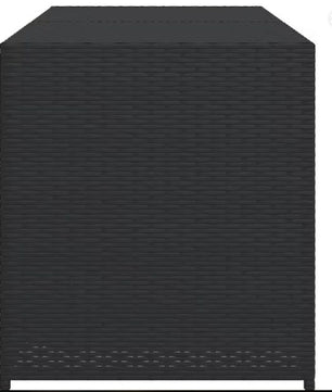 Tuinkist van Polyrattan – 283L Opbergbox met Deksel & Binnentas, Zwart