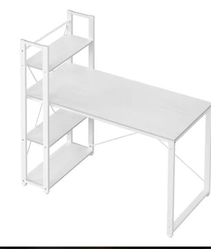 Verstelbaar Bureau met Wisselbare Planken – 120 cm Werkblad & Industrieel Design