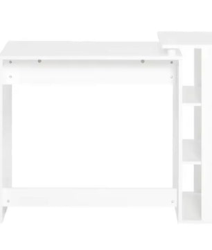 Bureau met Lade en 3 Opbergplanken – 101 cm Werkblad