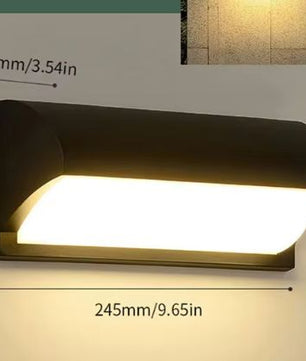 Set van 2 LED Buitenwandlampen – Waterdicht IP66 & Energiezuinig
