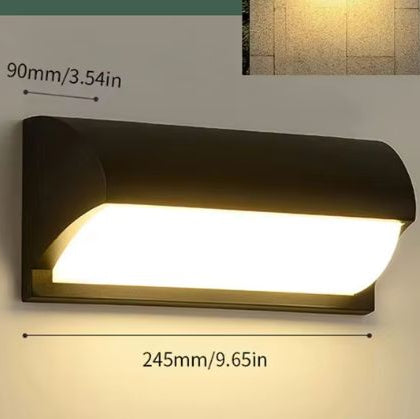 Set van 2 LED Buitenwandlampen – Waterdicht IP66 & Energiezuinig