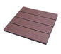 Set van 11 WPC Terrastegels – 30×30 cm Houteffect Kliksysteem