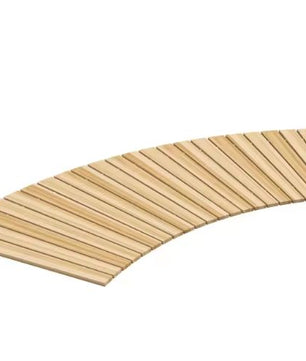 Houten Oprolbaar Tuinpad 120 cm – Grenen Treden & Weerbestendig Ontwerp
