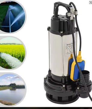 Roestvrijstalen Dompelpomp – 1500W/2PK, 36.000 l/u Capaciteit, IP68 Waterdicht