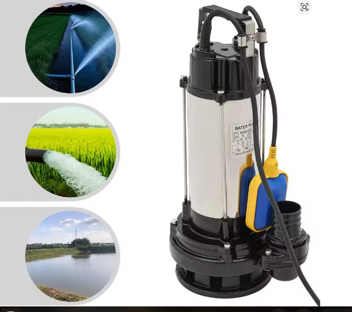 Roestvrijstalen Dompelpomp – 1500W/2PK, 36.000 l/u Capaciteit, IP68 Waterdicht