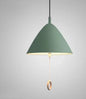 Deense Hanglamp Macaron – Moderne Plafondlamp met Trekschakelaar