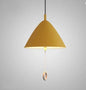 Deense Hanglamp Macaron – Moderne Plafondlamp met Trekschakelaar