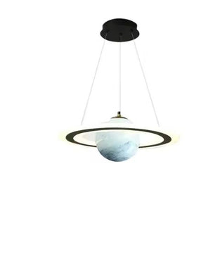 Acryl Planeet Hanglamp – Moderne Ruimte Lamp met E27 Fitting
