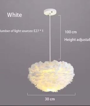 Veren Kroonluchter – Moderne Scandinavische Hanglamp met E27 LED