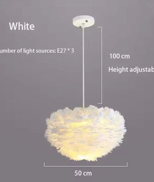 Veren Kroonluchter – Moderne Scandinavische Hanglamp met E27 LED