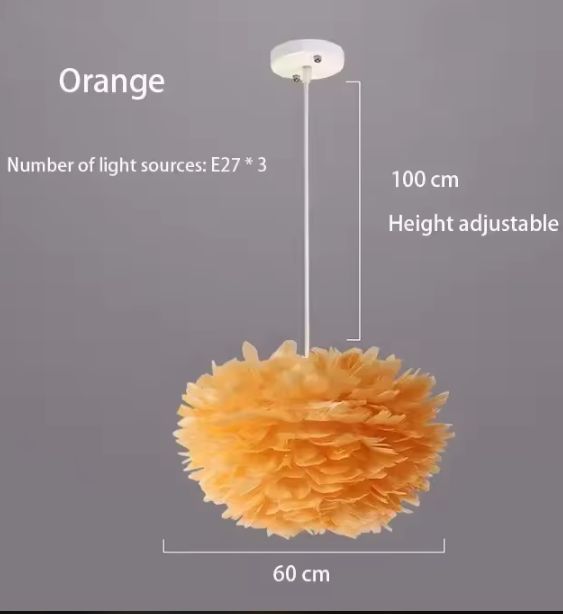 Veren Kroonluchter – Moderne Scandinavische Hanglamp met E27 LED