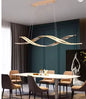Minimalistische LED Kroonluchter – Moderne Geometrische Hanglamp voor Eetkamer & Keuken