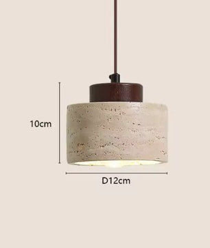 Japanse Wabi-Sabi Hanglamp – Moderne Designer Steen Plafondlamp voor Slaapkamer & Woonkamer