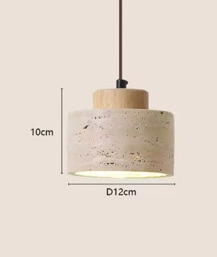 Japanse Wabi-Sabi Hanglamp – Moderne Designer Steen Plafondlamp voor Slaapkamer & Woonkamer