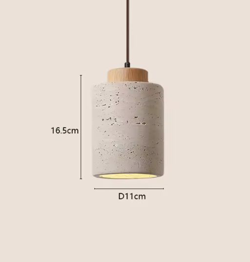 Japanse Wabi-Sabi Hanglamp – Moderne Designer Steen Plafondlamp voor Slaapkamer & Woonkamer