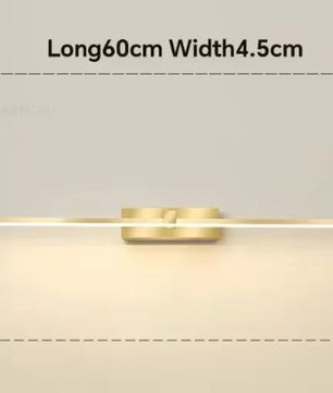 Moderne LED Badkamer Wandlamp – Spiegelverlichting met Drie Lichtkleuren