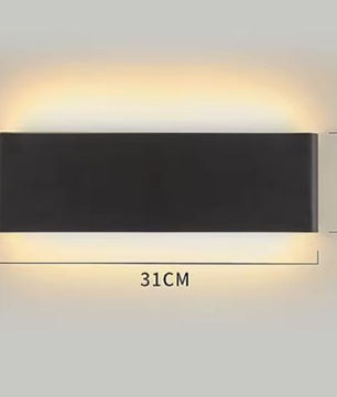 Moderne LED-Wandlamp met Bluetooth & Afstandsbediening – Dimbaar en Veelzijdi