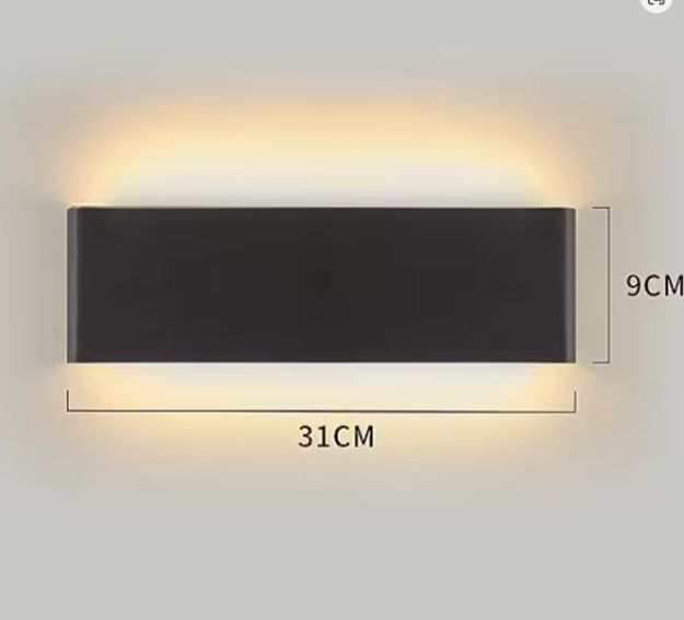 Moderne LED-Wandlamp met Bluetooth & Afstandsbediening – Dimbaar en Veelzijdi