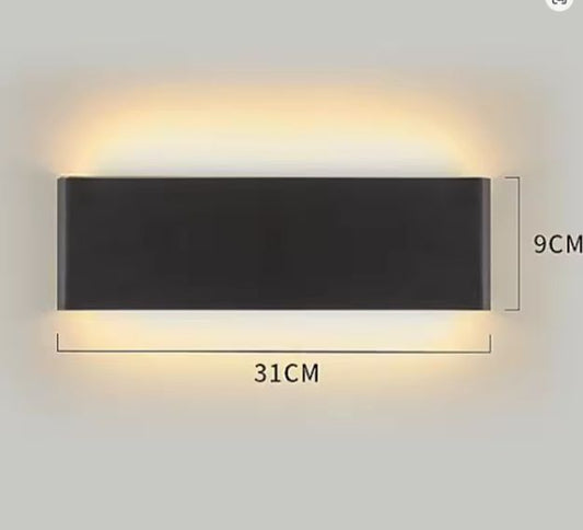 Moderne LED-Wandlamp met Bluetooth & Afstandsbediening – Dimbaar en Veelzijdi
