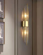 Luxe Gouden Wandlamp – Moderne LED Wandverlichting met Kristal