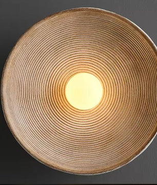 Moderne LED Wandlamp – Resin & Glas, Omhoog & Omlaag Verlichting