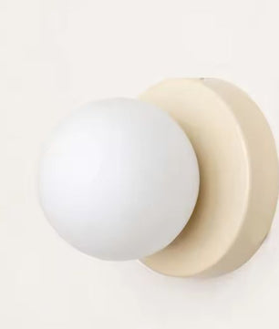 Macaron LED Wandlamp – Mini Glazen Blaker, Modern & Sfeervol