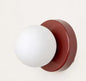 Macaron LED Wandlamp – Mini Glazen Blaker, Modern & Sfeervol