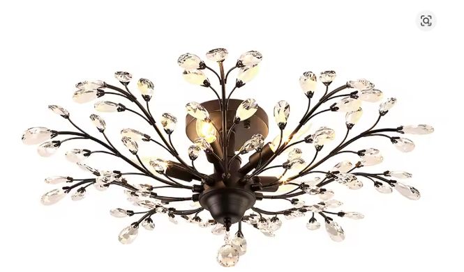 Moderne K9 Kristallen Plafondlamp – Luxe LED Kroonluchter 30-40W